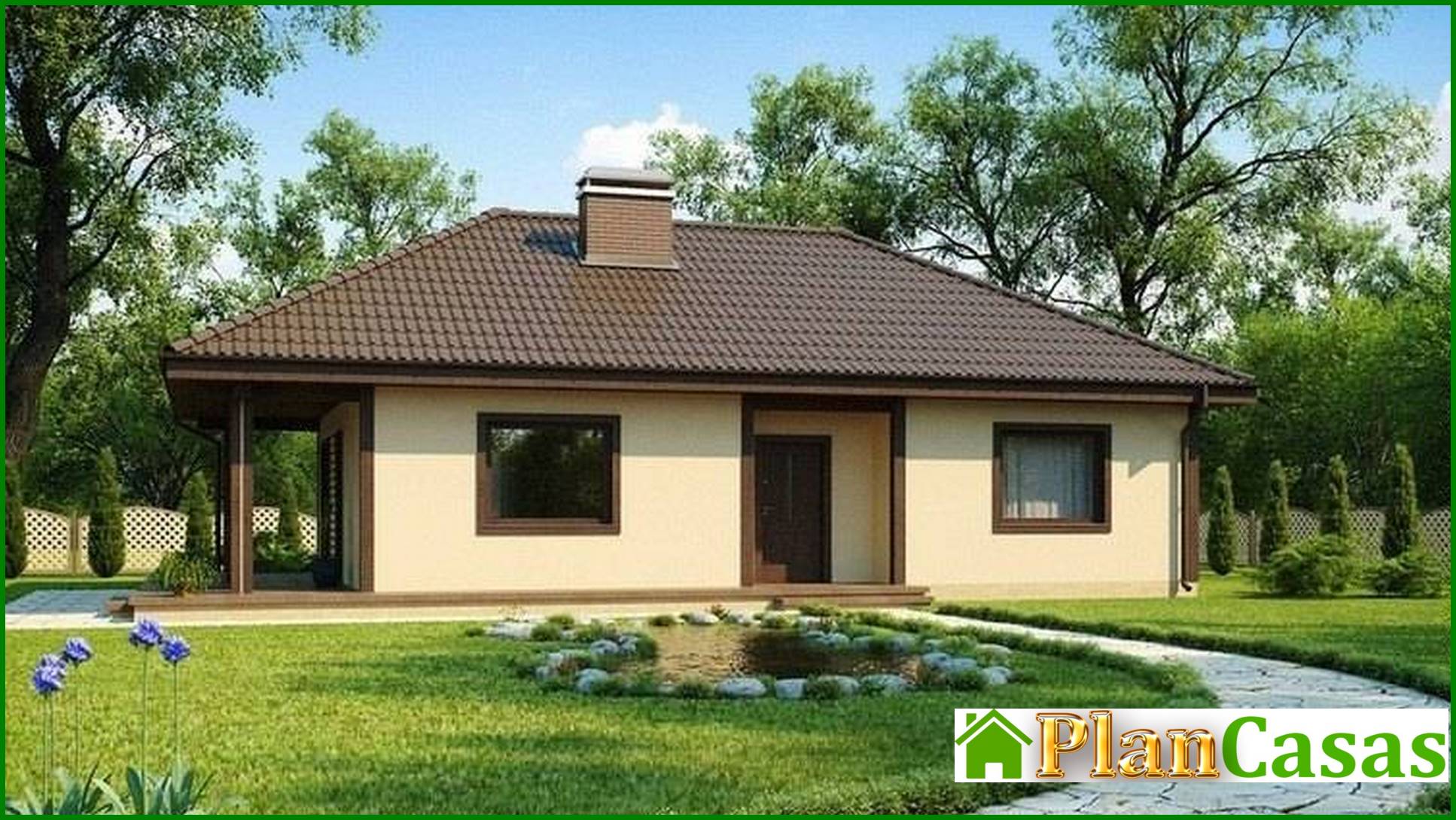 Galería de visualizaciones - Proyecto de casa compacta con terraza