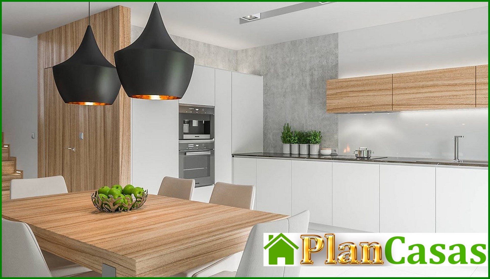 Visualization gallery - Two-storey stylish house with two balconies