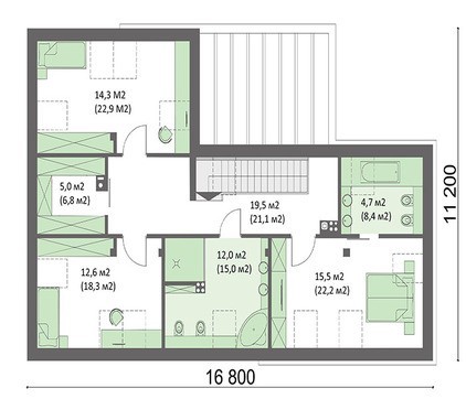 Visualization gallery - Amazing cottage with natural decor