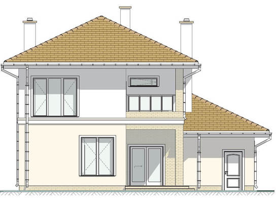 Galería de visualizaciones - Proyecto de una casa luminosa de estilo mediterráneo