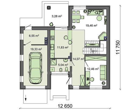 Galería de visualizaciones - Proyecto de una casa luminosa de estilo mediterráneo