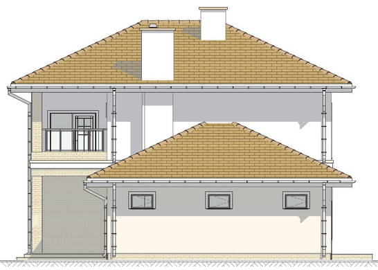 Galería de visualizaciones - Proyecto de una casa luminosa de estilo mediterráneo