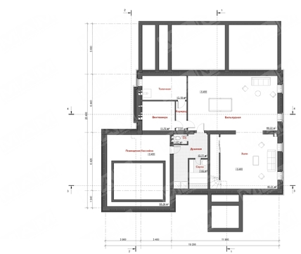 Galería de visualizaciones - Proyecto de una enorme mansión elegante