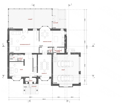 Galería de visualizaciones - Proyecto de una enorme mansión elegante