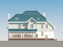 Galería de visualizaciones - Proyecto de una enorme mansión elegante