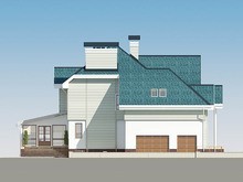 Galería de visualizaciones - Proyecto de una enorme mansión elegante