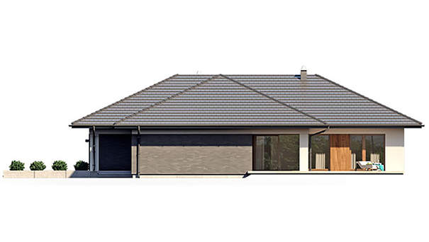 Galería de visualizaciones - Proyecto de una casa moderna