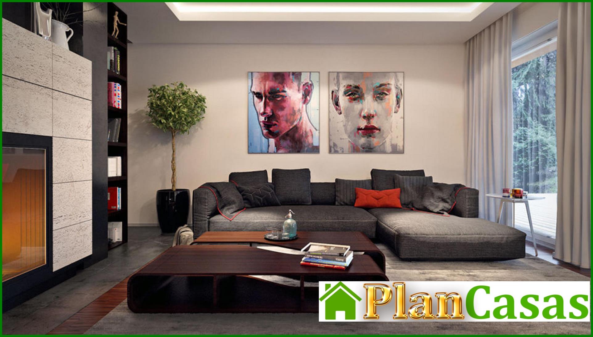 Galería de visualizaciones - Proyecto de una casa moderna