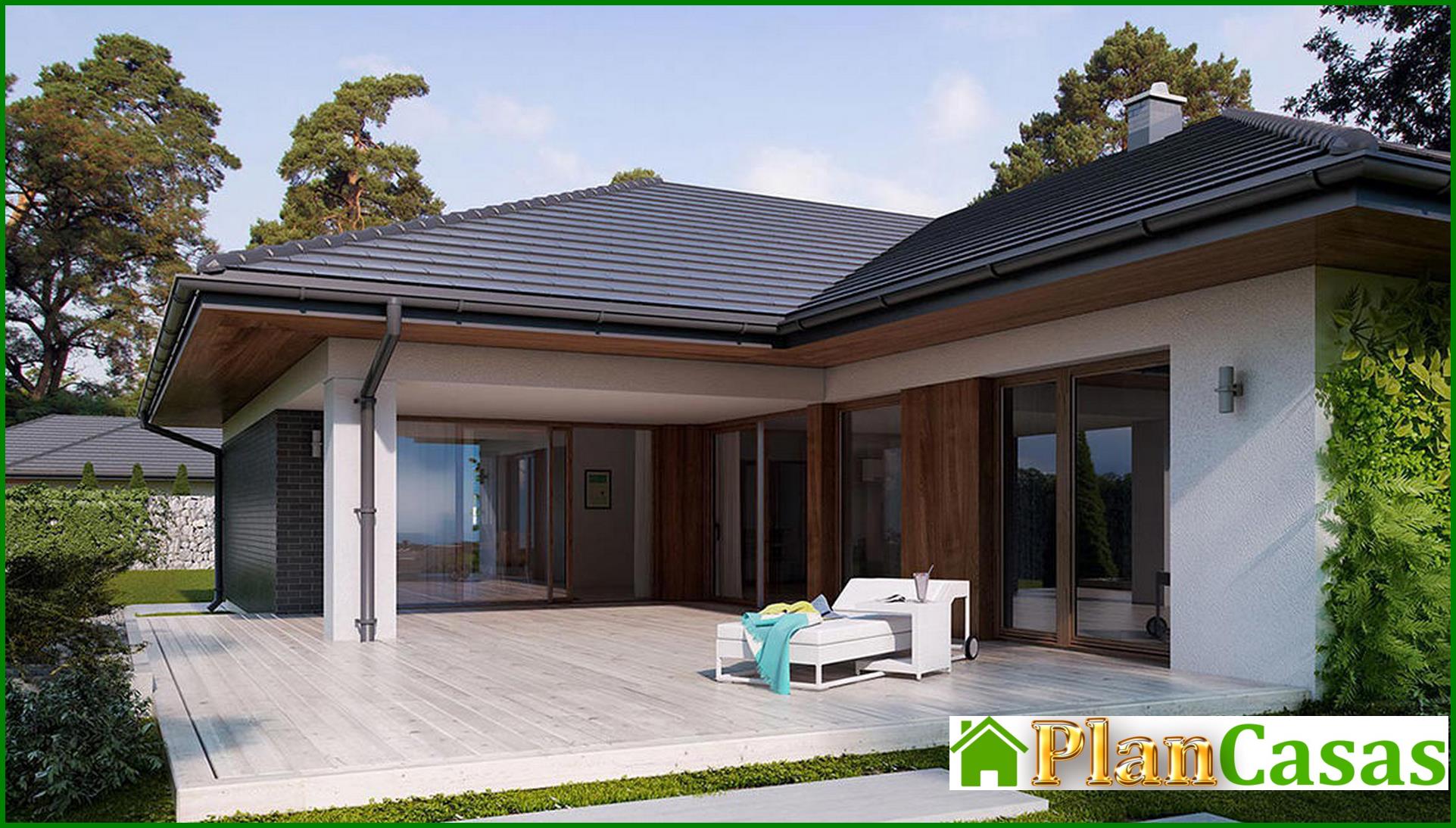 Galería de visualizaciones - Proyecto de una casa moderna