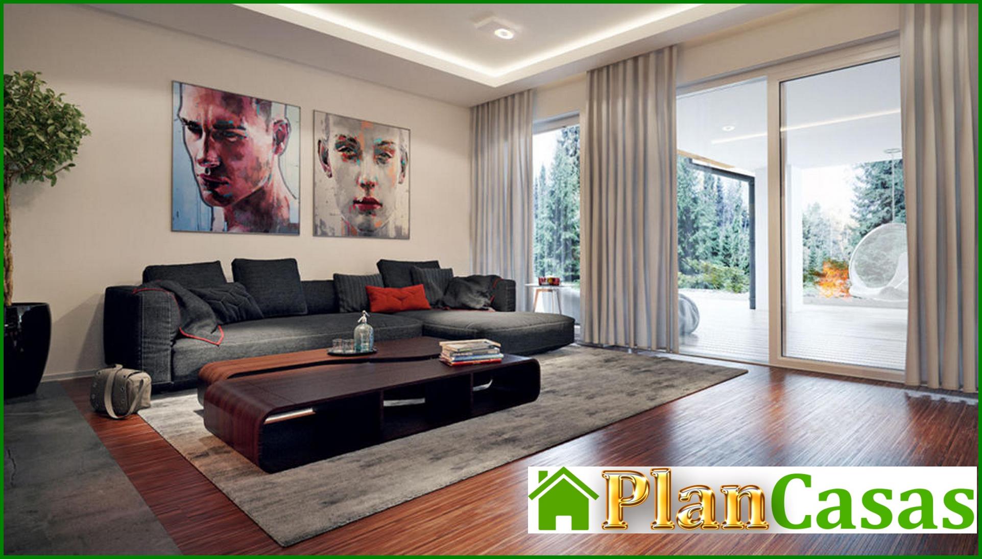 Galería de visualizaciones - Proyecto de una casa moderna