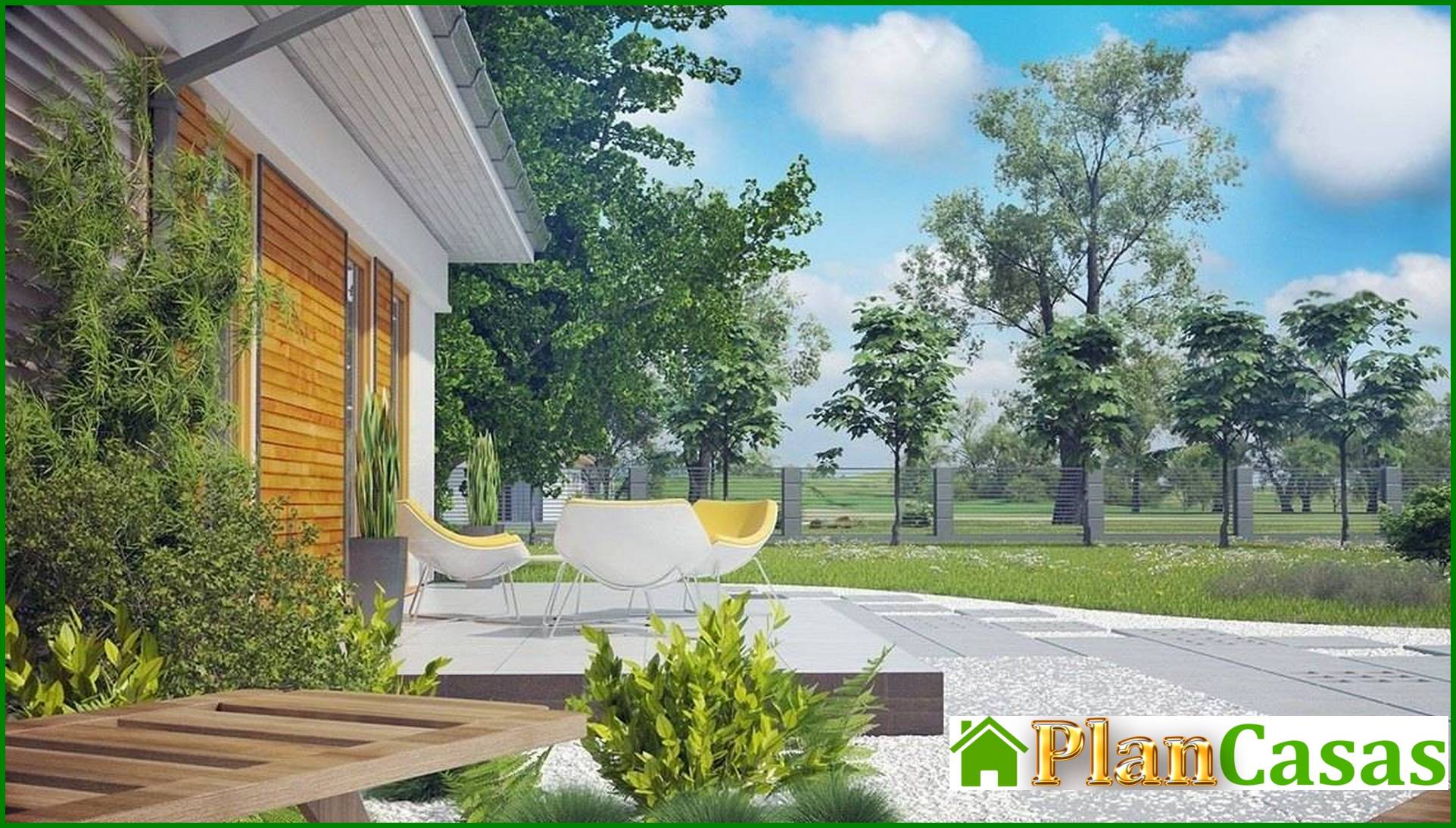 Galería de visualizaciones - Proyecto de casa de una planta con varios baños