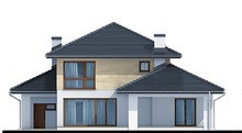 Visualization gallery - Two-story apartment with two bedrooms on the ground floor