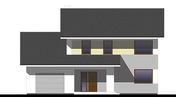 Visualization gallery - Attractive mansion with attic and garage