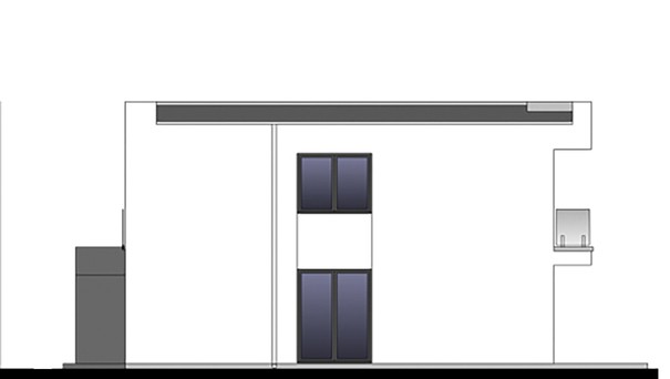 Galería de visualizaciones - Vivienda para dos familias con hermosos balcones