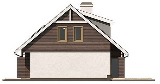 Galería de visualizaciones - Proyecto de casa grande con ático y garaje para dos coches