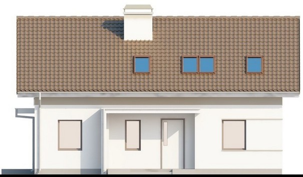 Galería de visualizaciones - Proyecto de casa clásica de bajo consumo con ático