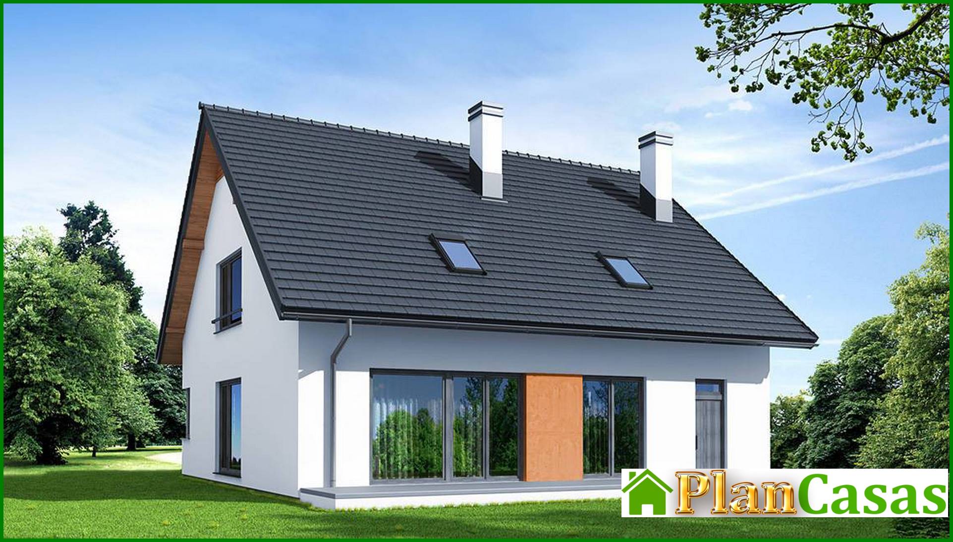 Galería de visualizaciones - Hermosa casa de campo