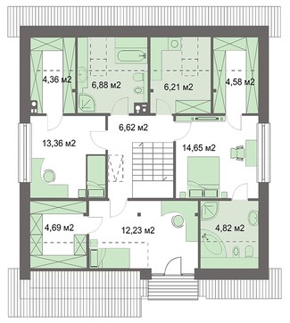 Galería de visualizaciones - Hermosa casa de campo
