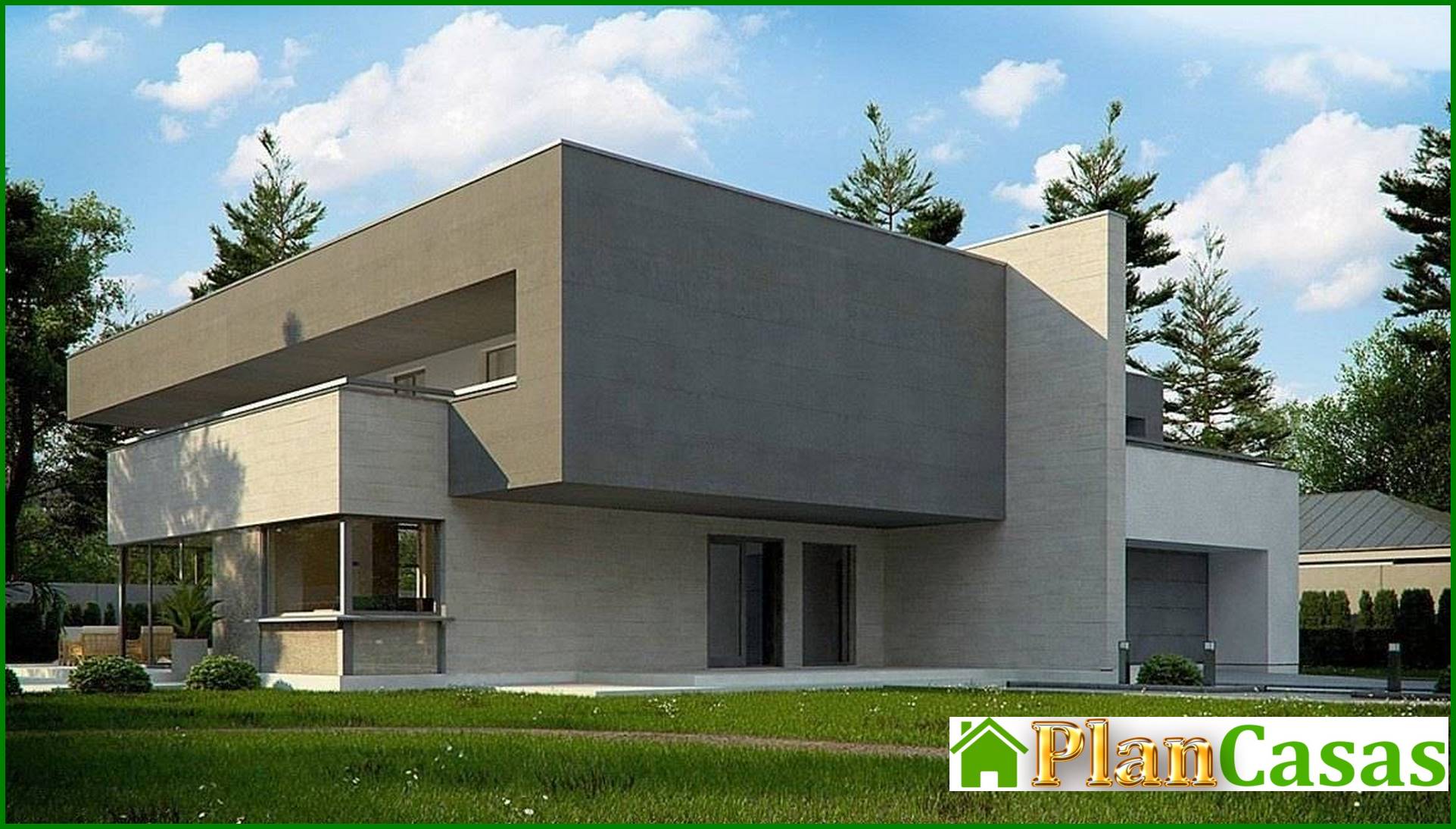 Visualization gallery - Modern Art Nouveau house with sauna on the second floor