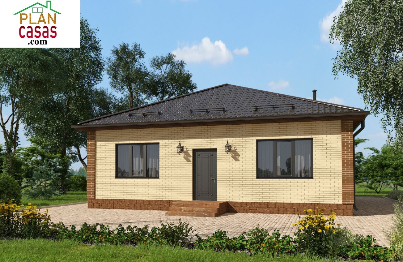 Casa pequeña de una planta