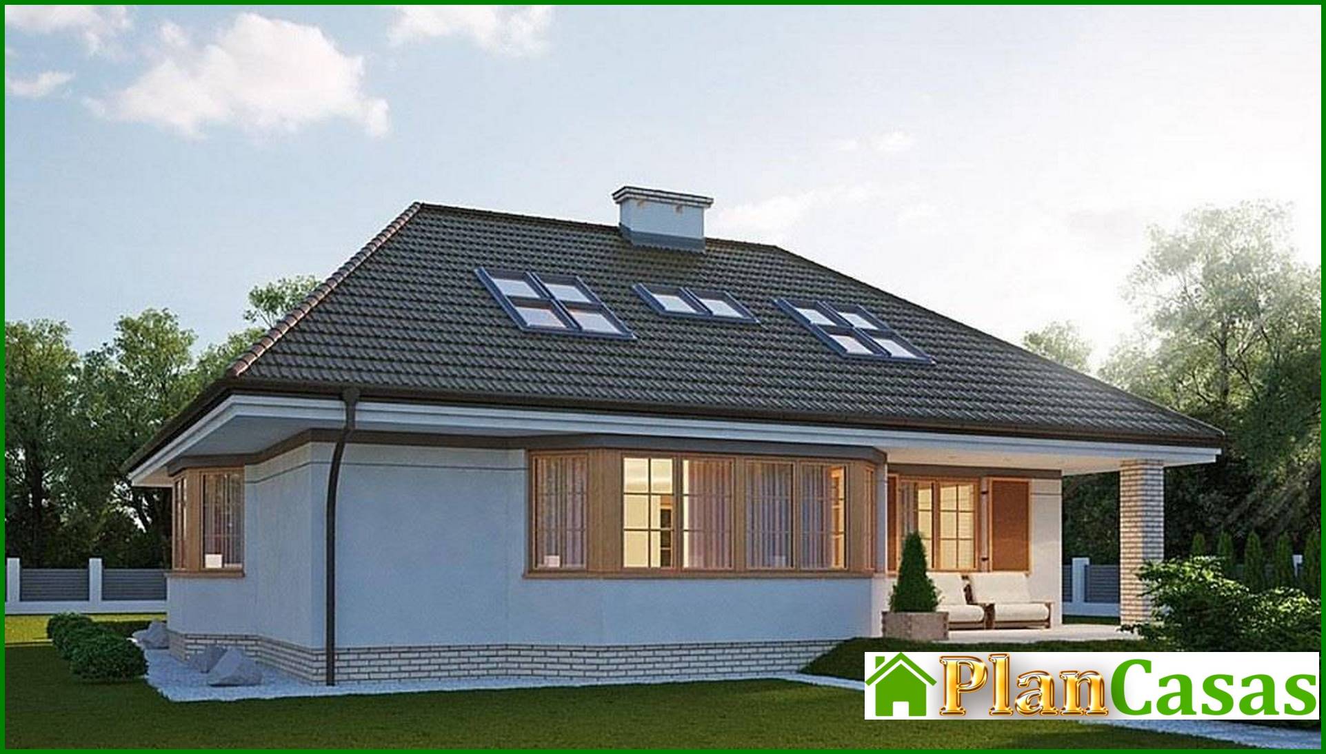 Galería de visualizaciones - Hermoso edificio de apartamentos en tonos chocolate