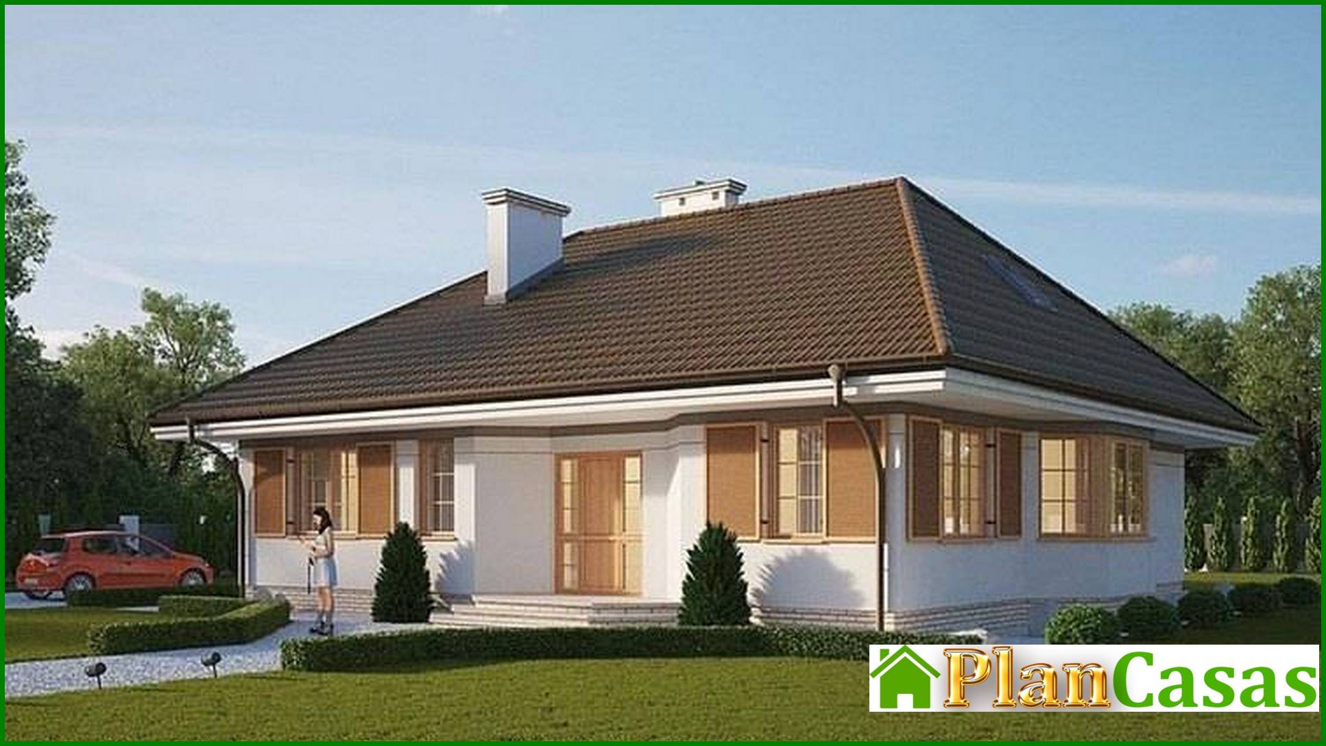 Galería de visualizaciones - Hermoso edificio de apartamentos en tonos chocolate