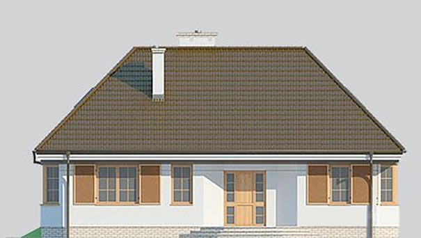 Galería de visualizaciones - Hermoso edificio de apartamentos en tonos chocolate