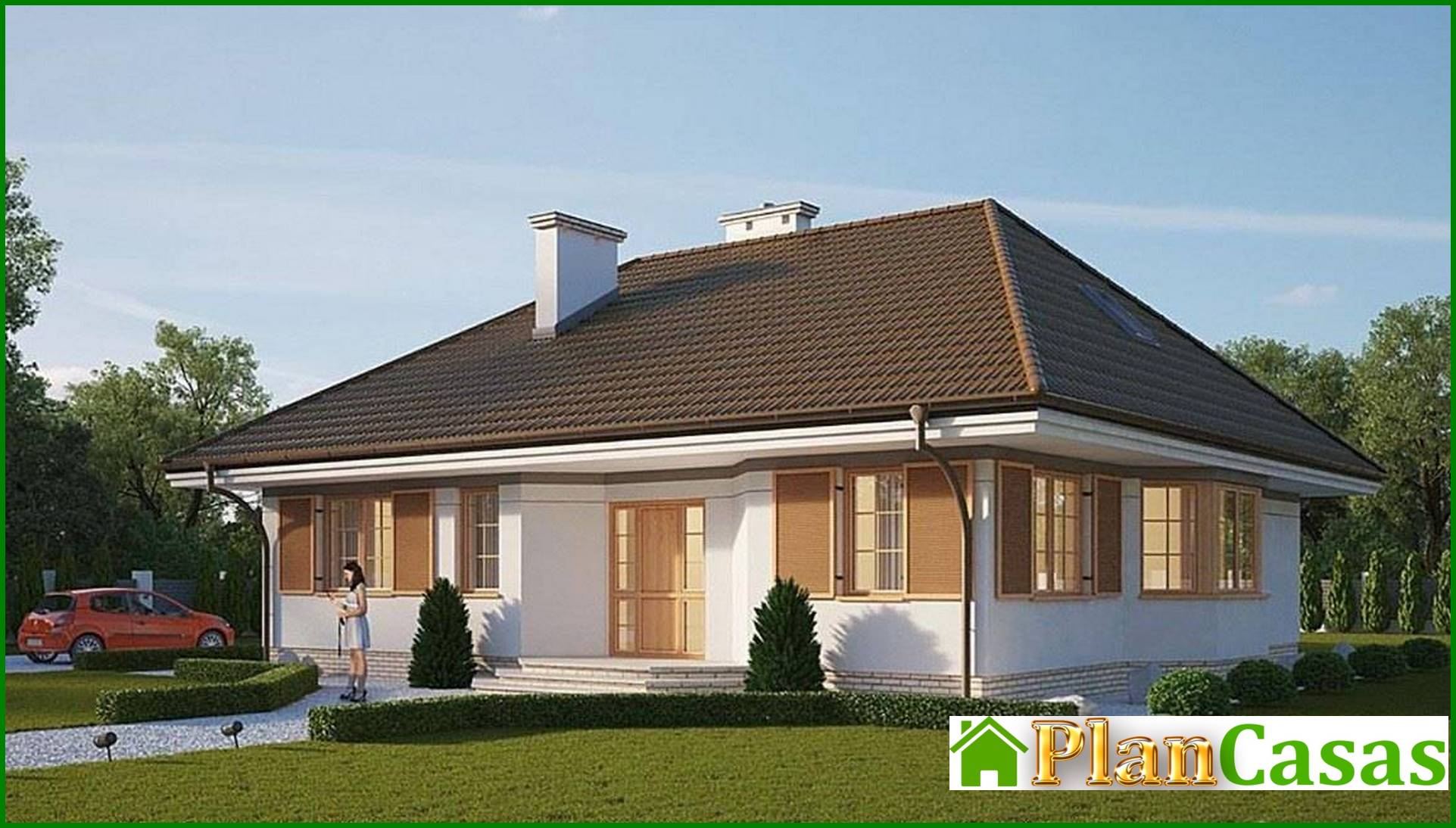 Galería de visualizaciones - Hermoso edificio de apartamentos en tonos chocolate