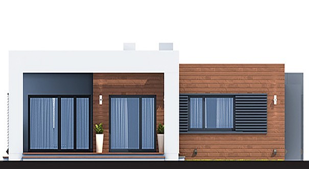 Visualization gallery - Minimalism modern house