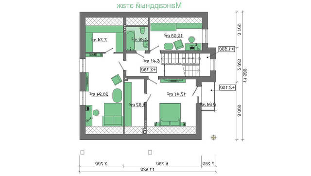 Galería de visualizaciones - Lujoso edificio de apartamentos en colores vivos