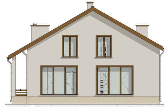 Galería de visualizaciones - Lujoso edificio de apartamentos en colores vivos