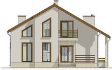 Galería de visualizaciones - Lujoso edificio de apartamentos en colores vivos