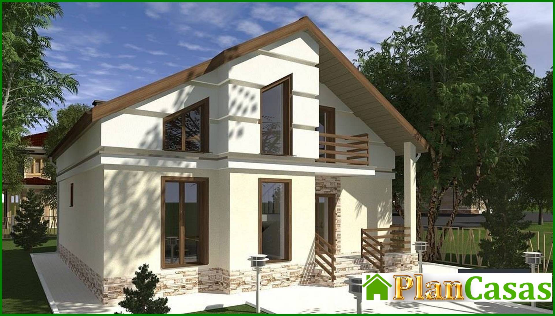 Lujoso edificio de apartamentos en colores vivos