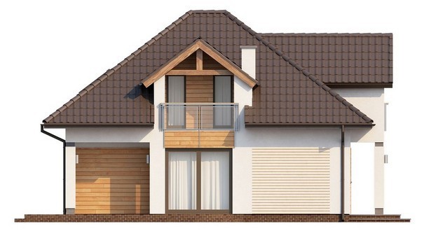 Galería de visualizaciones - Proyecto de casa de campo clásica