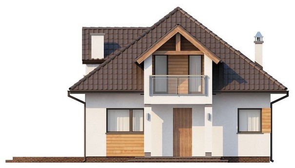 Galería de visualizaciones - Proyecto de casa de campo clásica