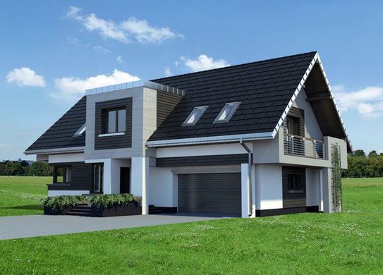 Visualization gallery - Large country high-tech villa