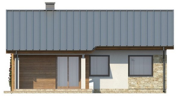 Galería de visualizaciones - Proyecto de una pequeña casa de campo de una planta