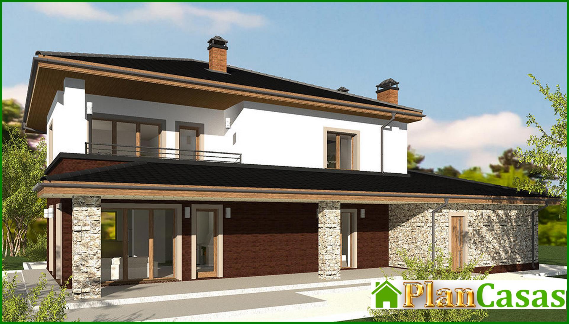 Proyecto de casa tipo chalet