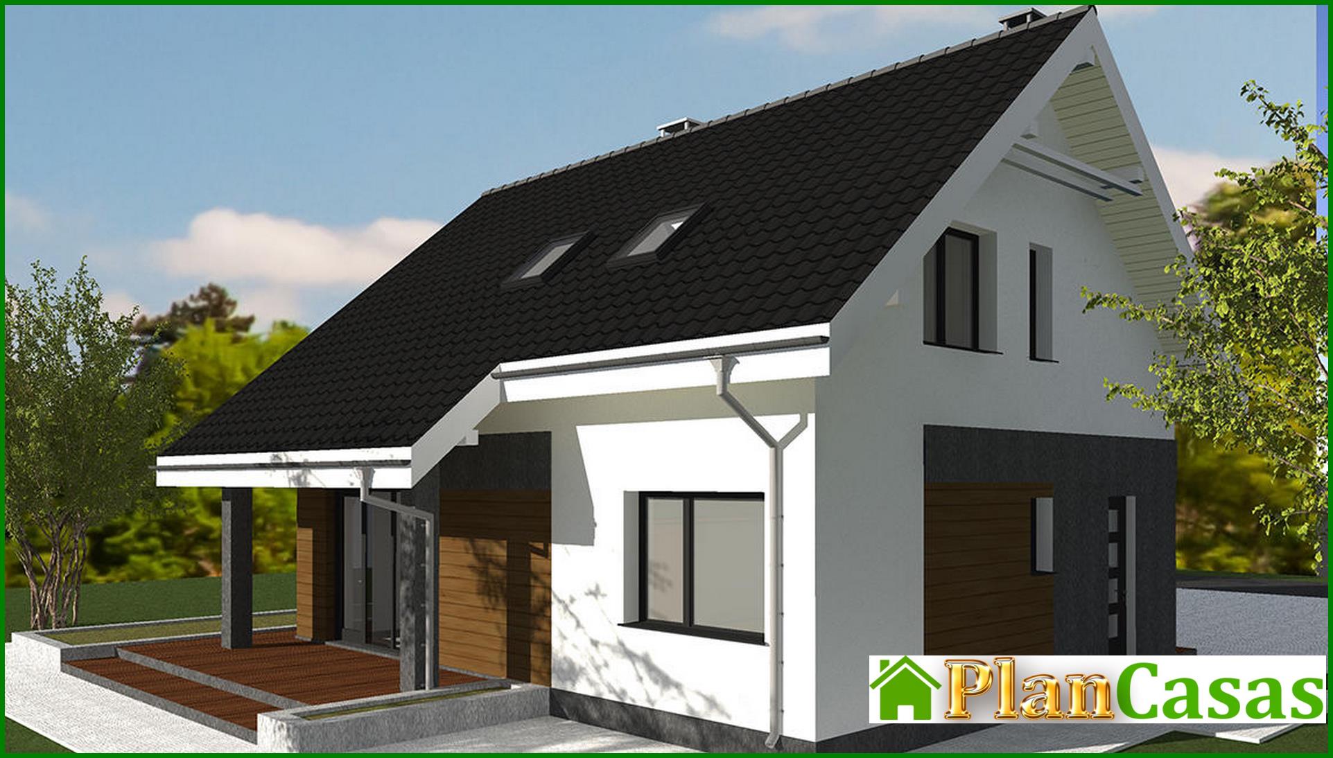 Visualization gallery - Compact two-story cottage project