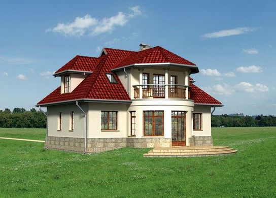 Galería de visualizaciones - Imponente edificio residencial de dos plantas