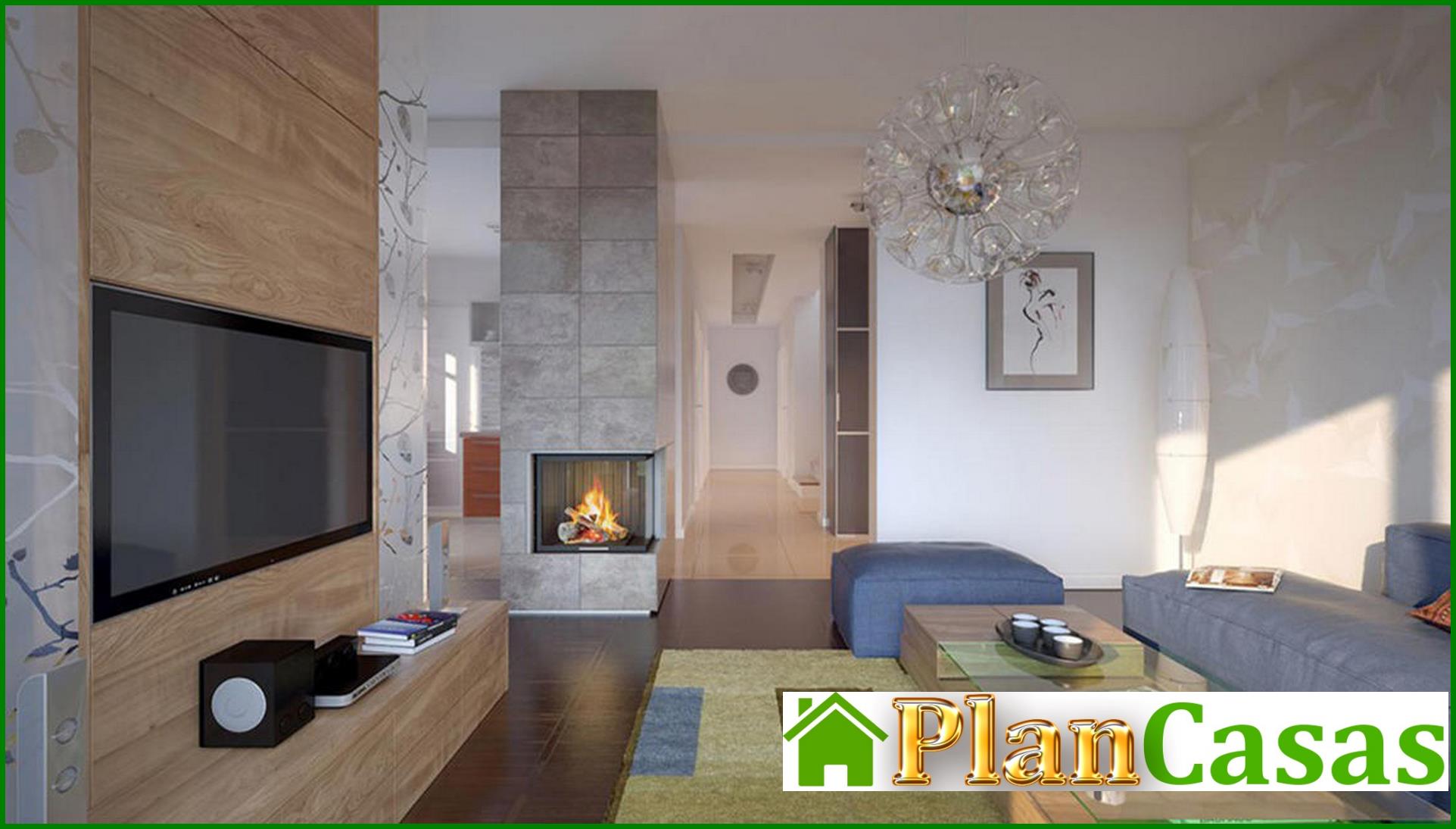 Visualization gallery - Design of a one-storey 3-bedroom cottage for a narrow plot