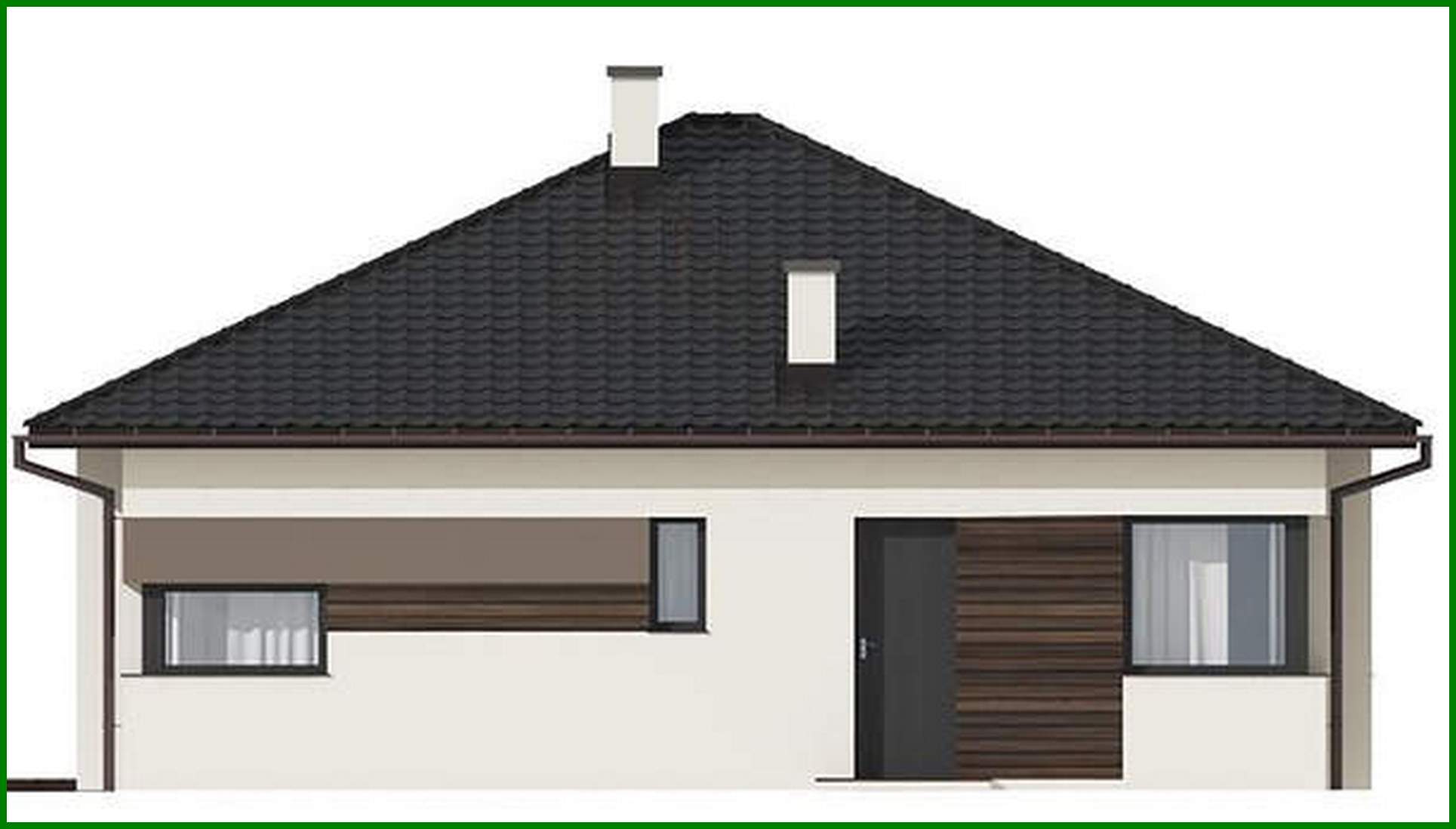 Visualization gallery - Compact residential project with a spacious living room