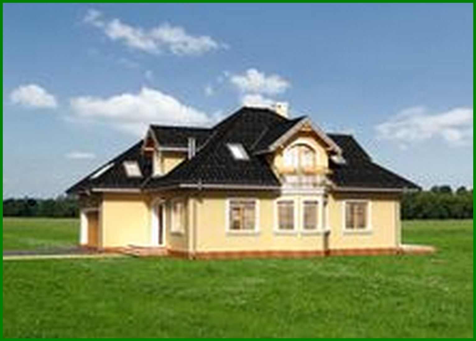 Visualization gallery - Beautiful house with attic