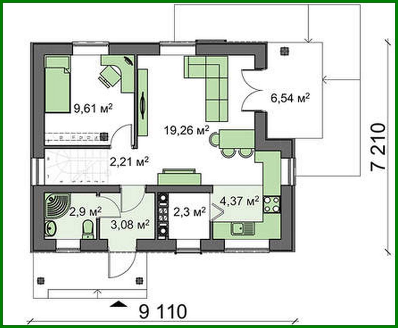 Galería de visualizaciones - Proyecto de casa de verano