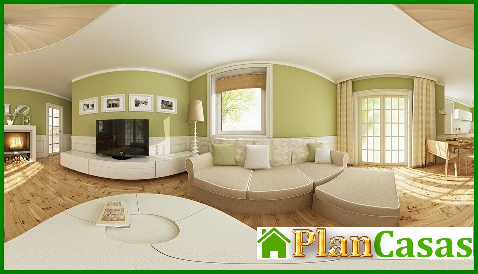 Galería de visualizaciones - Proyecto de casa de verano