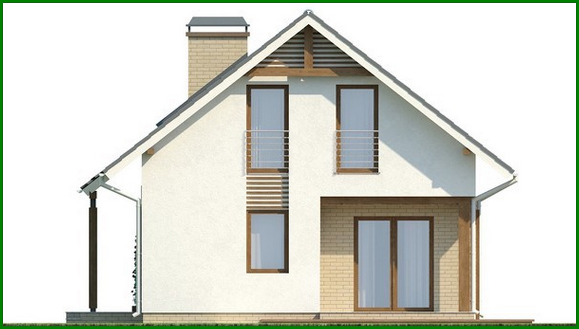 Galería de visualizaciones - Proyecto de casa de verano