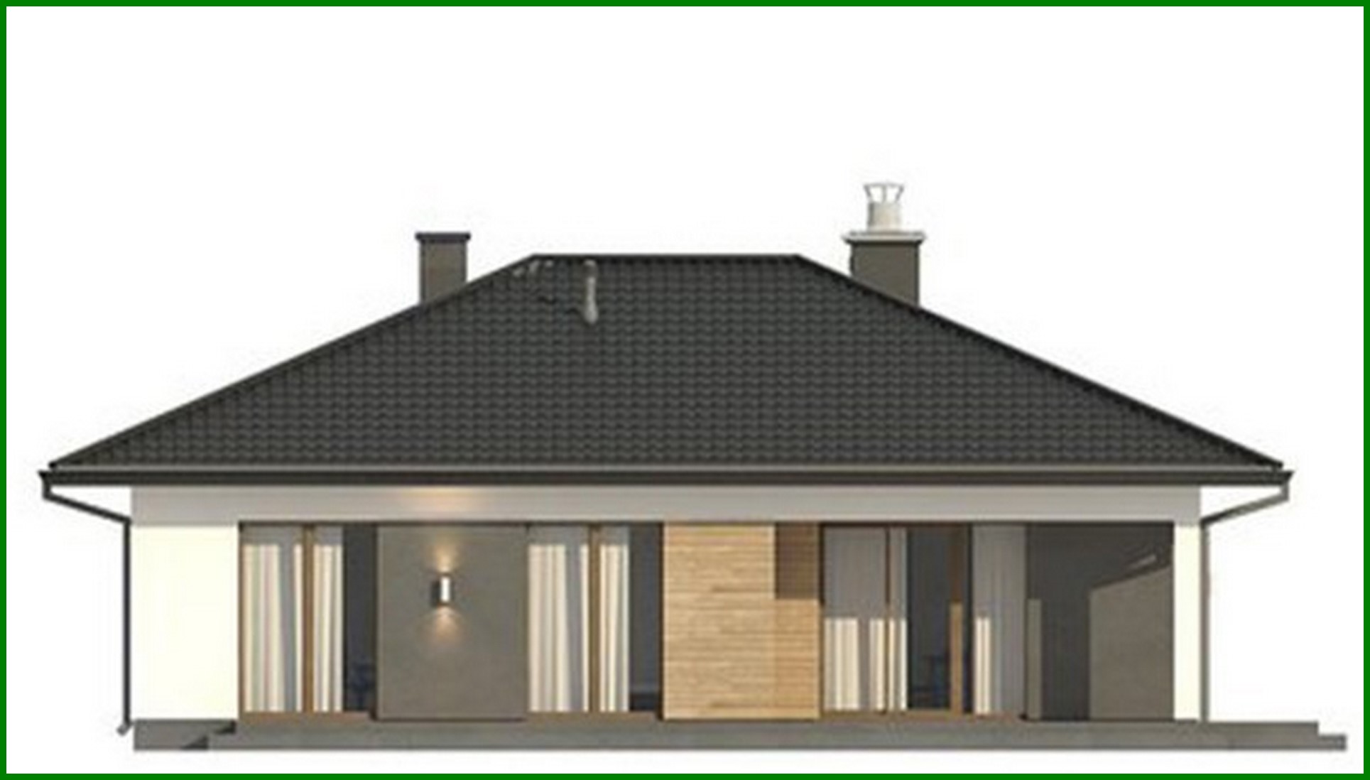 Visualization gallery - One story house