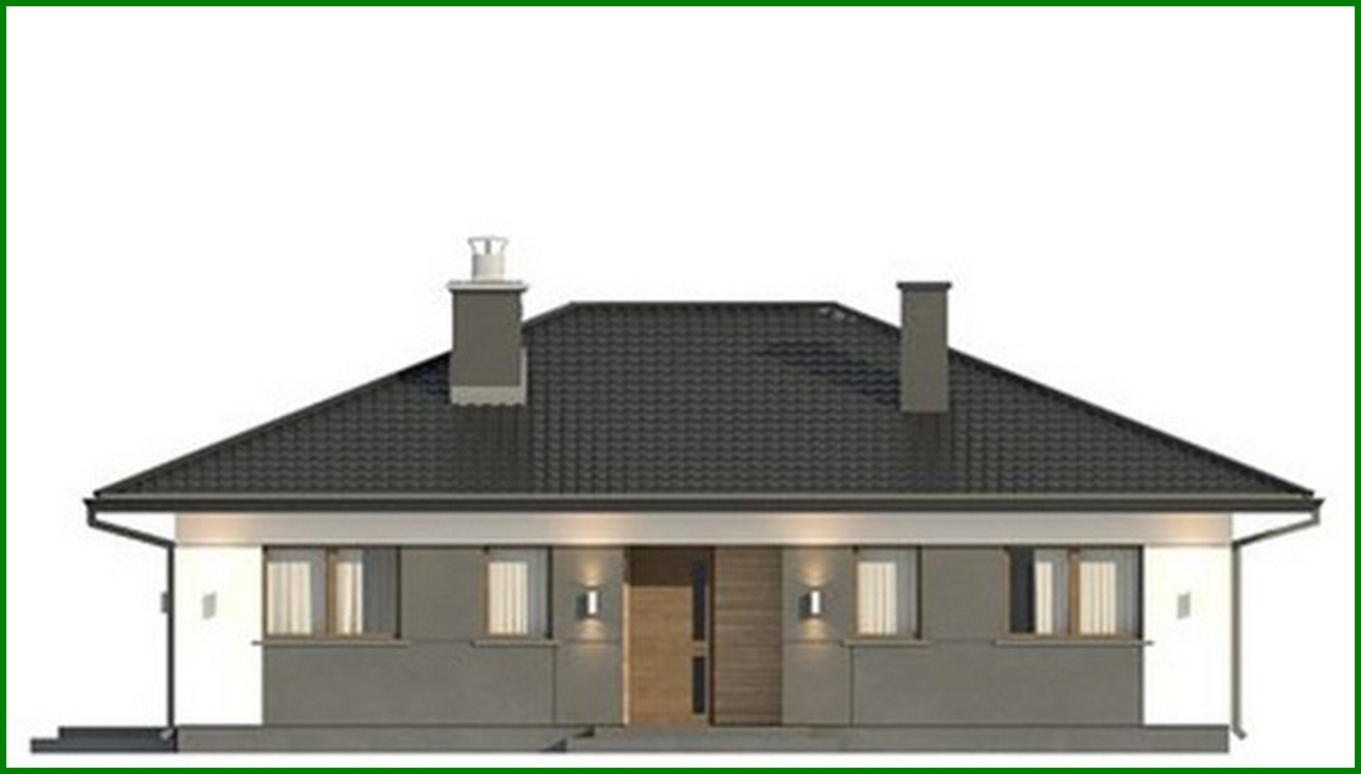 Visualization gallery - One story house