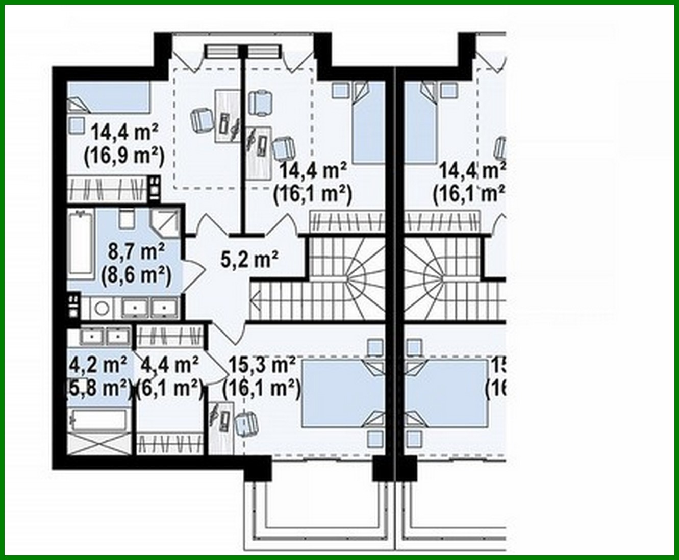 Galería de visualizaciones - Casa de campo con elementos de cubismo en la arquitectura