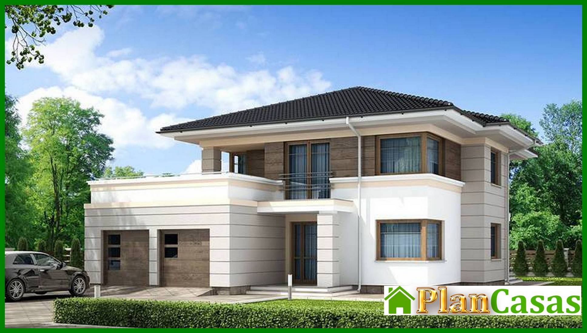 Classic style apartment building